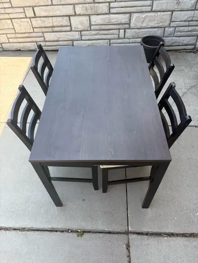 dinner table and chairs, View more
