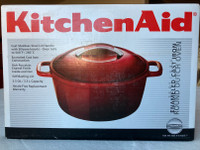KitchenAid 3.5qt Enameled Cast Iron Dutch Oven