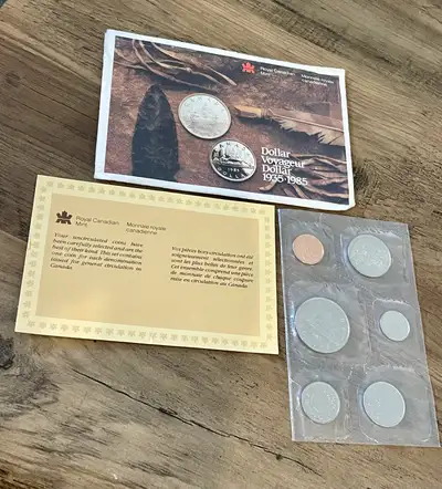 1985 Canadian 6-Coin Proof-Like Uncirculated. Original envelope, View more