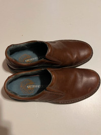 Merrell Flitedeck Mid Brown Slip On Shoes Mens 8.5