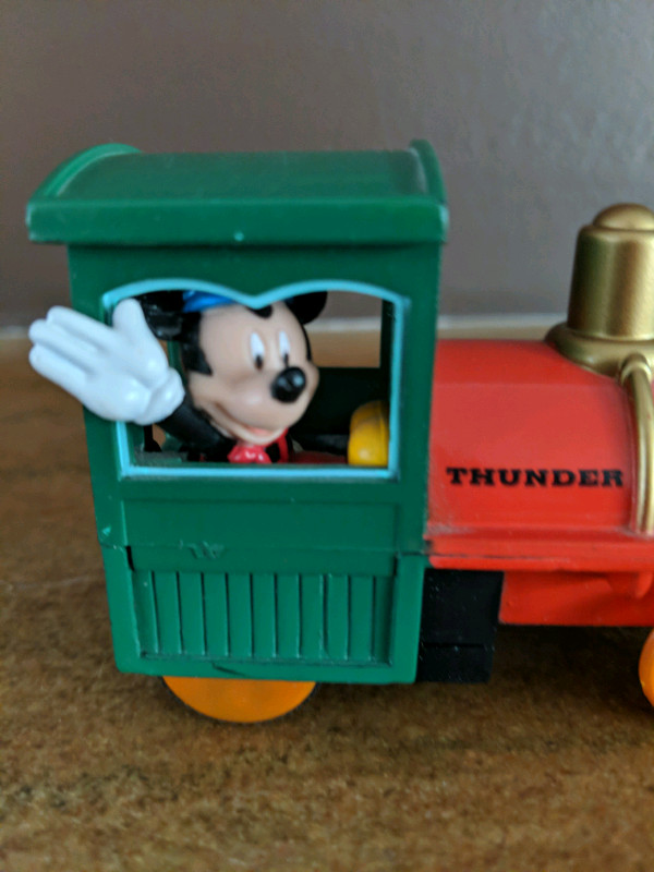 Disney Parks Thunder Mountain Railroad Mickey Mouse Pullback Tra in Toys & Games in City of Toronto - Image 2
