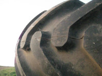 Industrial tire for backhoe 18.4x24