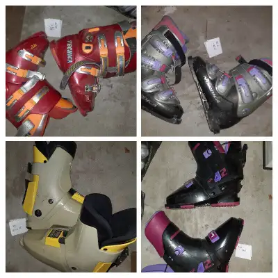 snowboards / downhill ski boots -- kids youth size, View more