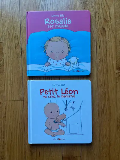LIVRE ENFANT de LINNE BIE (6$ ch/10$ le lot de 2 livres), View more