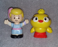 DUCKY & BO PEEP Toy Story 4 Fisher Price Little People Figures