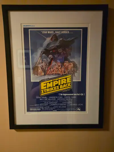 The Empire Strikes Back Framed Movie Poster, View more