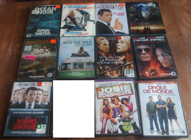 17 DVD FILM - vends en lot -  prix pour le lot dans CD, DVD et Blu-ray  à Ville de Québec - Image 2