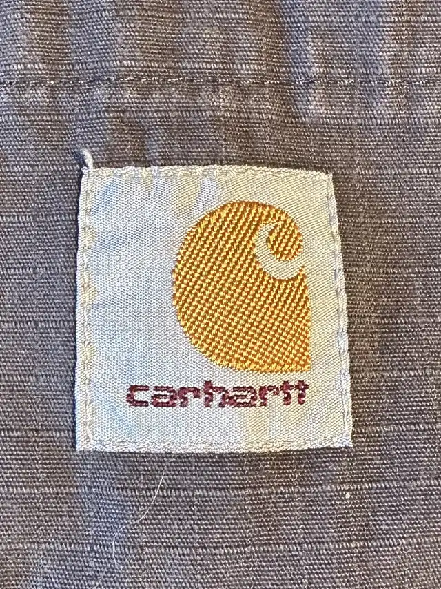 [Vintage] Carhartt 90s Ripstop Lined Shirt Jacket - Medium in Men's in Calgary - Image 4