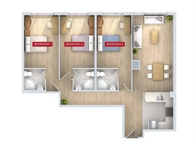 Rez-One Elora Ensuite | Lease Takeover Jan 2028 | UW/WLU | 1104 in Room Rentals & Roommates in Kitchener / Waterloo - Image 2