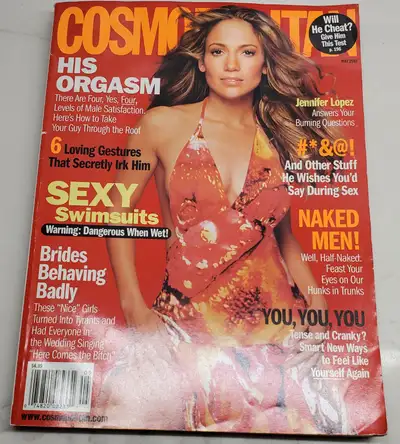 Cosmopolitan - May 2002 Jennifer Lopez Keifer Sutherland Diane L, View more