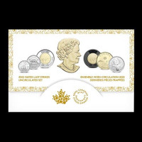 CANADA 2022 - DATED LAST STRIKES UNCIRCULATED  SIX-COIN SET NEW!
