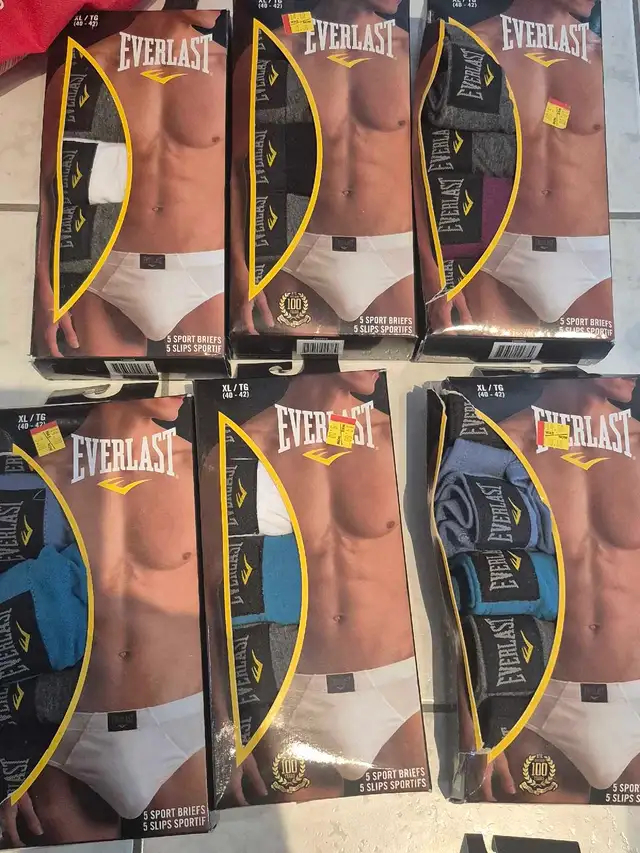 Everlast Briefs XL 6x 5 briefs NEW in Men's in Oshawa / Durham Region - Image 2