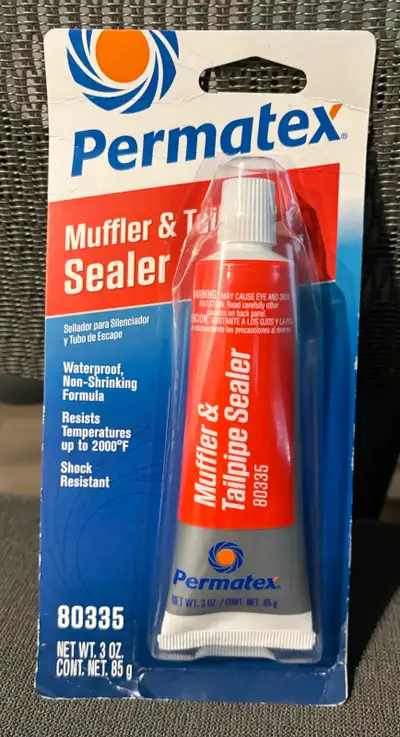 Muffler & Tailpipe Sealer Permatex 80335 Nouveau dans l’emballage! New still in packaging !