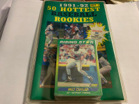 Hottest BB Cards 1991-92 #50 Rookies Collector's Set #1 W/ Book