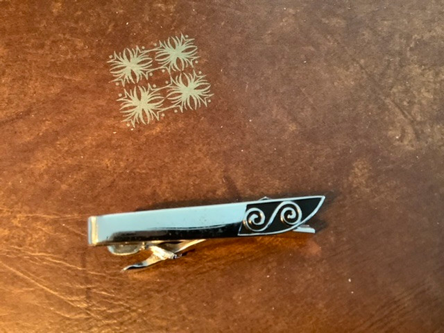 Vintage Anson Sterling Silver Tie Bar/Clip in Arts & Collectibles in Belleville