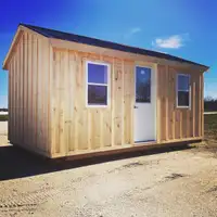 Insulated sheds bunkies and cabins 