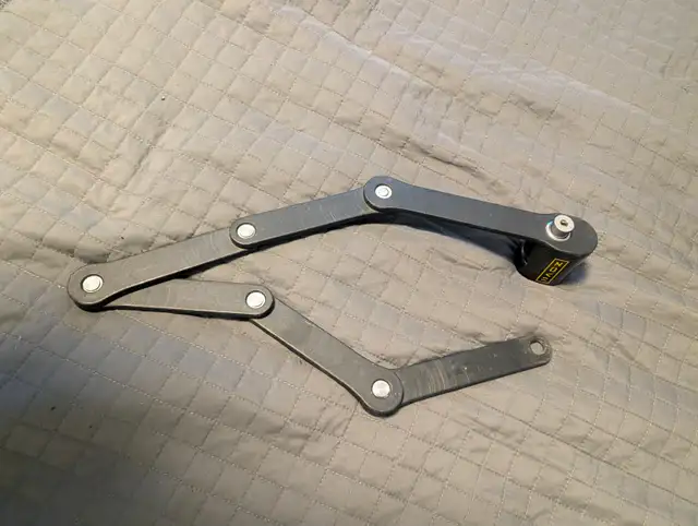 Solid Bike lock with built in alarm.