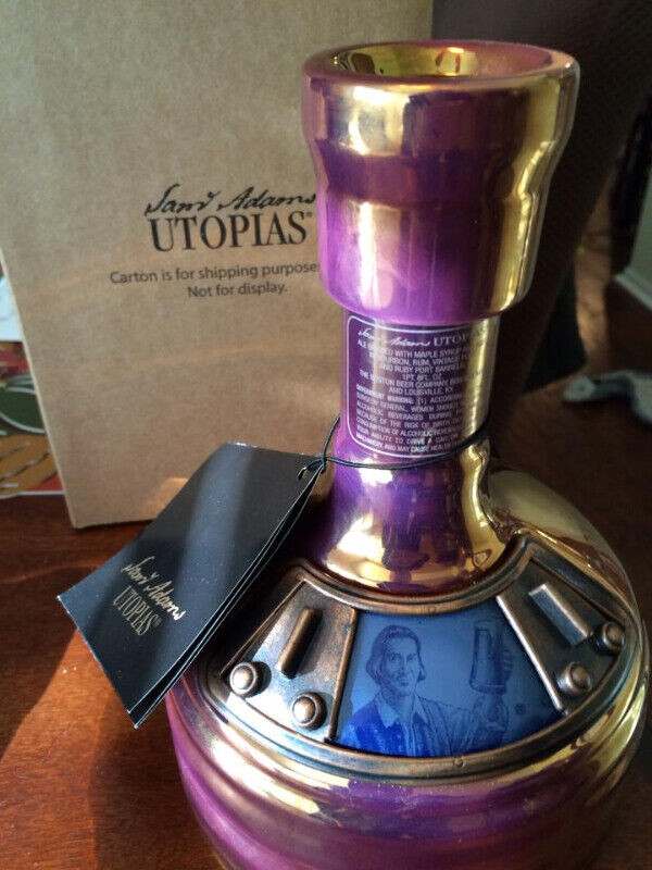Limited Edition 2015 Samuel Adams Utopias Decanter Bottle in Arts & Collectibles in Mississauga / Peel Region - Image 3