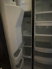 black full size fridge