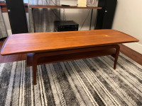 MCM teak coffee table