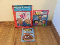 Rocks and minerals books