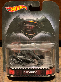 Batman V Superman Hot Wheels 2015 Batwing Retro Entertainment