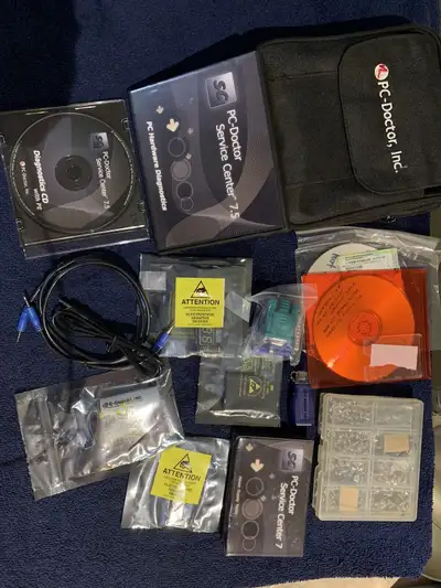 Selling Pc doctor service centre 7.5 open never used asking 100