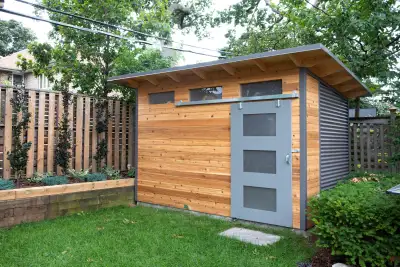 If you want a backyard shed that looks more finished than a basic storage box, the Advanced is a str...