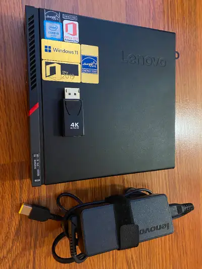 Core i5, Lenovo ThinkCTR M700 Tiny PC, 16gb, 256ssd, Windows 11, View more
