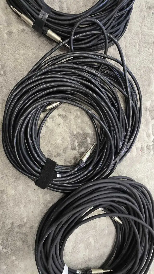 Professional speaker cables, 100 Ft each  in Performance & DJ Equipment in Oakville / Halton Region - Image 4