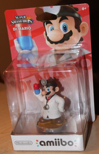Super Smash Bros Dr.Mario figurine