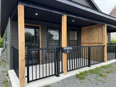 Beautiful 2 bedroom 2 full bath duplex in a great location in Glace Bay. Includes fridge with ice an...