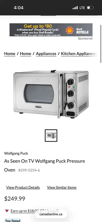  Wolfgang puck nova pro rapid bake oven, View more
