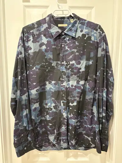 Burberry Brit Shirt Camo Plaid Size XL Men’s, View more