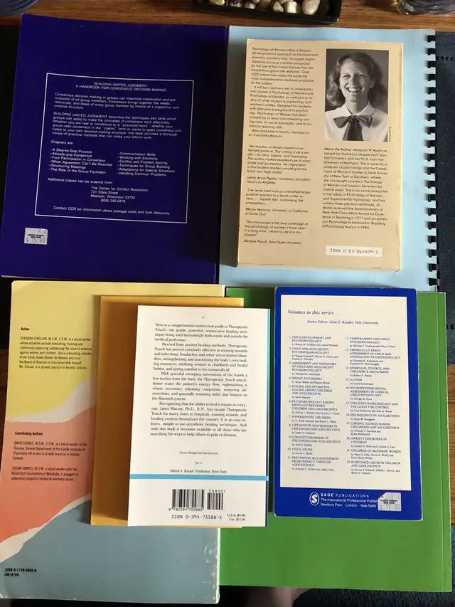 Used text books from the GB Assaulted Women and Children Program in Textbooks in City of Toronto - Image 3