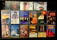 GOSPEL Cassettes Vintage LOT (15 Assorted Artists)Statlers,Elvis