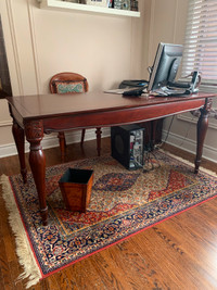 MUST GO! Gorgeous Bombay Company desk AND filing cabinet