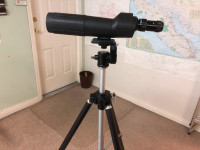 bushnell spotting scope and tripod