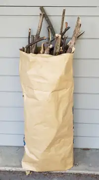 Big bag of dry branches & twigs – firewood kindling