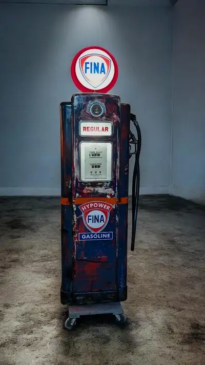 Wayne 70 Fina Gas Pump, View more