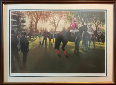 David Craig Signed and Framed Print, View more
