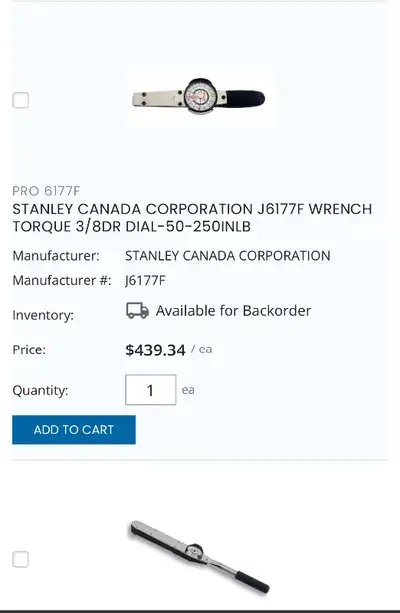 NEW PROTO ROTARY TORQUE WRENCH, View more