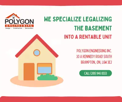 LEGAL BASEMENT DESIGN/ARCHITECT DRAWING/BUILDING PERMIT, View more