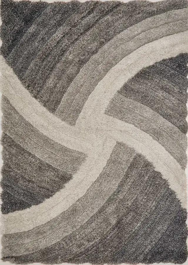  3D SHAGGY STELLA GREY RUG in Rugs, Carpets & Runners in Ottawa - Image 3