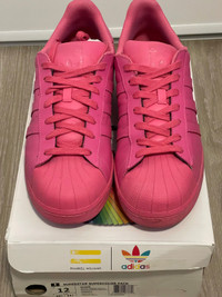 For sale Adidas adicolor Pharrell Williams pink size 12