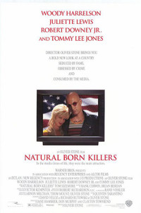 Natural born killers theatre movie  poster