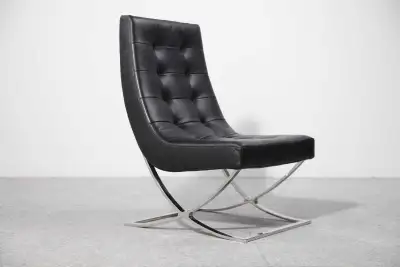 Luxury Modern Leather Accent Chair | Designer Lounge Chair, View more