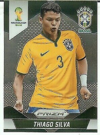 Thiago Silva 2014 Panini Prizm World Cup Soccer Card #108 BRAZIL
