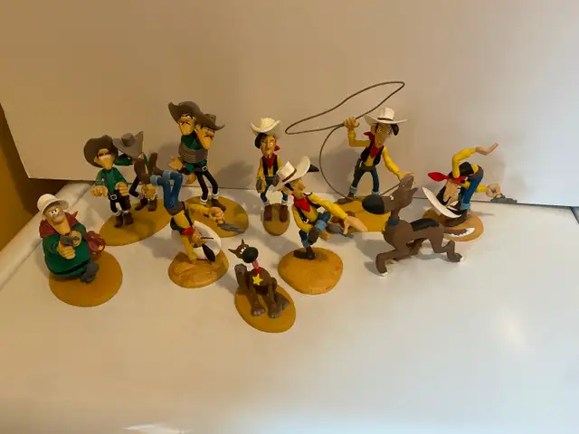 Lucky Luke Figurines