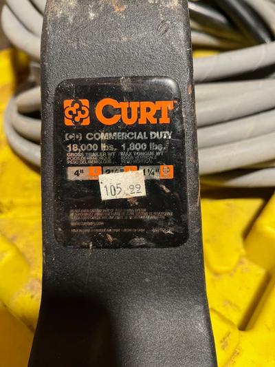 new, never used, 4"drop curt is $60 pintle is $100